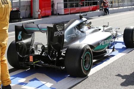 Lewis Hamilton - Mercedes - Barcelona - Formel 1-Test - 1. Mrz 2016