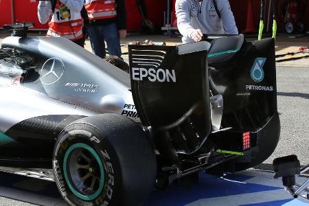 Lewis Hamilton - Mercedes - Barcelona - Formel 1-Test - 1. Mrz 2016