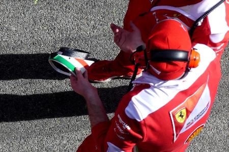 Kimi Rikknen - Ferrari - Barcelona - Formel 1-Test - 1. Mrz 2016