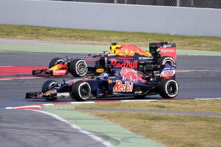 Toro Rosso & Red Bull - Barcelona - Formel 1-Test - 1. Mrz 2016