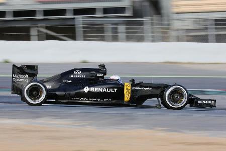 Kevin Magnussen - Renault - Barcelona - Formel 1-Test - 1. Mrz 2016