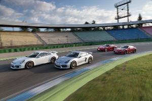 Cayman GTS, Cayman GT4, 911 Carrera GTS, 911 GT3