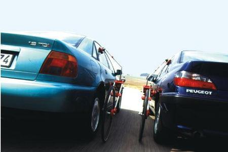 Doppeltest Audi A4 1.9 TDI gegen Peugeot 406 SV 2.1 DT Doppeltest Audi A4 1.9 TDI gegen Peugeot 406 SV 2.1 DT