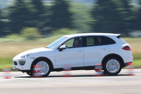 Porsche Cayenne Diesel, Bremstest