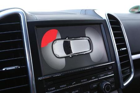 Porsche Cayenne Diesel, Bildschirm