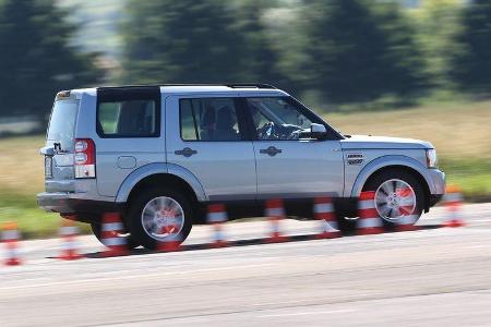 Land Rover Discovery SDV 6, Bremstest