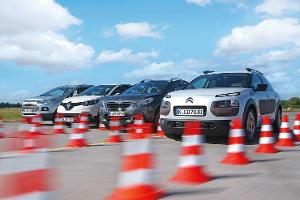 Citroën C4 Cactus, Ecosport, Peugeot 2008 und Captur