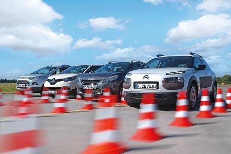 Citroën C4 Cactus, Ford Ecosport, Peugeot 2008, Renault Captur Citroën C4 Cactus, Ford Ecosport, Peugeot 2008, Renault Captur