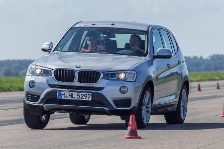 BMW X3 20d xDRIVE, Frontansicht