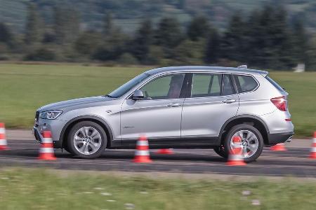 BMW X3 20d xDRIVE, Seitenansicht