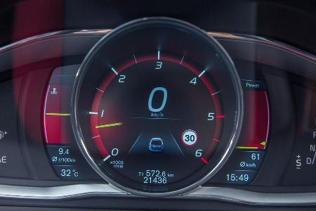 Volvo XC60 D4 AWD, Anzeigeinstrument