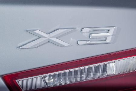 BMW X3 20d xDRIVE, Typenbezeichnung