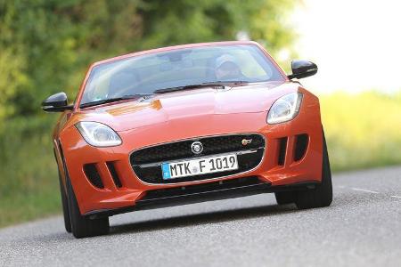 Jaguar F-Type V6 S, Frontansicht