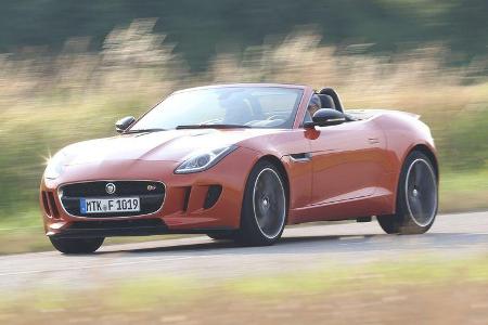 Jaguar F-Type V6 S, Frontansicht