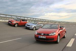BMW 1er, Mini Cooper S, VW Golf