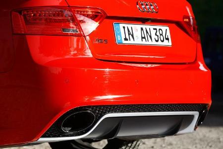 Audi RS5 Coupé, Auspuff, Endrohre