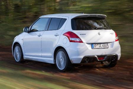 Suzuki Swift Sport, Heckansicht