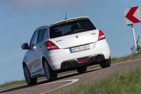 Suzuki Swift Sport, Heckansicht