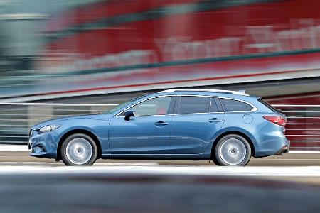 Mazda 6 Kombi 2.2i D, Seitenansicht