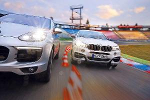 BMW X6 M50d vs. Porsche Cayenne S Diesel