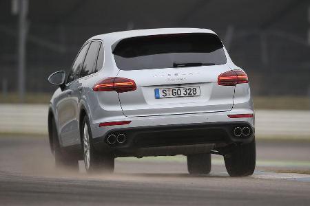 Porsche Cayenne S Diesel, Heckansicht