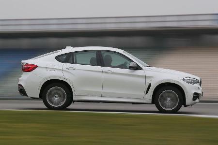 BMW X6 M50d, Seitenansicht