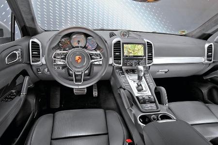 Porsche Cayenne S Diesel, Cockpit