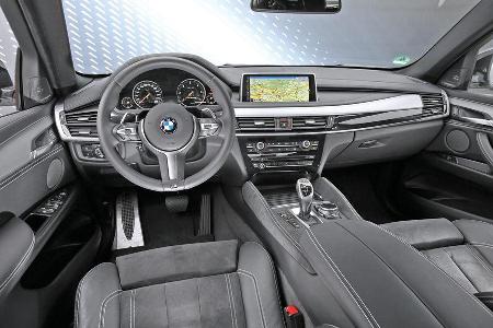 BMW X6 M50d, Cockpit
