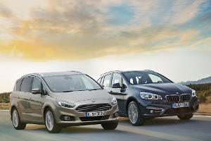 Ford S-Max und BMW 2er Grand Tourer im Vergleich