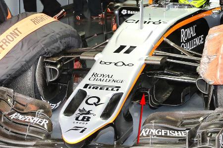 Force India - S-Schacht - F1-Test - Barcelona 2016