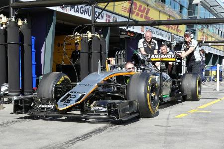 Force India - GP Australien - Melbourne - 17. Mrz 2016