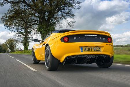 Lotus Elise 220 Sprint im Fahrbericht, Tracktest, 04/2017