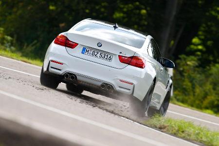 BMW M4, Heckansicht