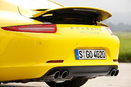 Porsche 911 Carrera S, Heckspoiler