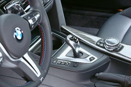 BMW M4, Mittelkonsole, Schalthebel