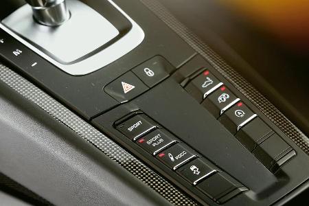 Porsche 911 Carrera S, Bedienelemente