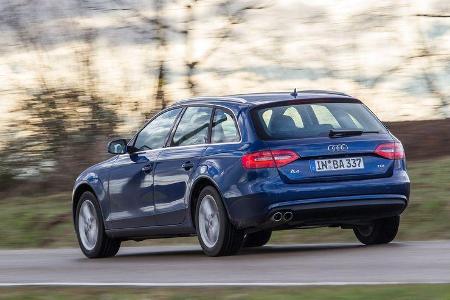 Audi A4 Avant 2.0 TDI, Heckansicht