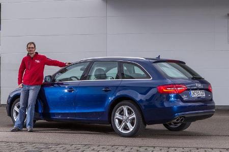 Audi A4 Avant 2.0 TDI, Seitenansicht