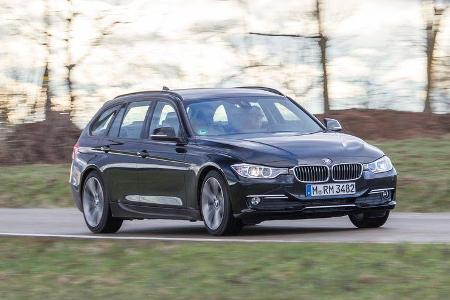 BMW 318d Touring, Frontansicht