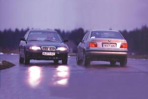 BMW 320i und Rover 623 Si Lux im Test