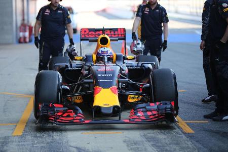 Daniel Ricciardo - Red Bull - Formel 1-Test - Barcelona - 4. Mrz 2016