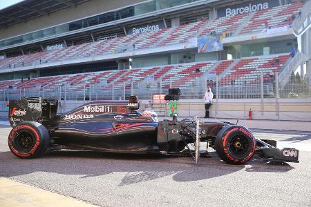 Jenson Button - McLaren - Formel 1-Test - Barcelona - 4. Mrz 2016