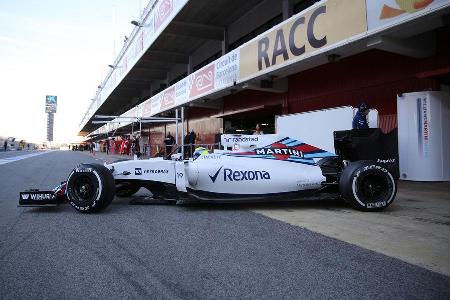 Felipe Massa - Williams - Formel 1-Test - Barcelona - 4. Mrz 2016