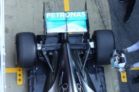 Lewis Hamilton - Mercedes - Formel 1-Test - Barcelona - 4. Mrz 2016