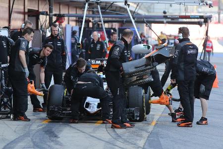 Force India - Formel 1-Test - Barcelona - 4. Mrz 2016