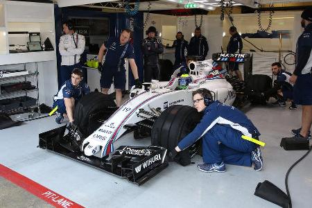 Felipe Massa - Williams - Formel 1-Test - Barcelona - 4. Mrz 2016
