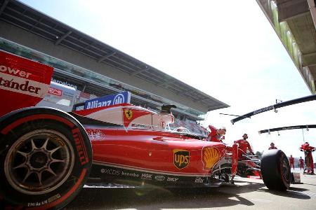 Sebastian Vettel - Ferrari - Formel 1-Test - Barcelona - 4. Mrz 2016