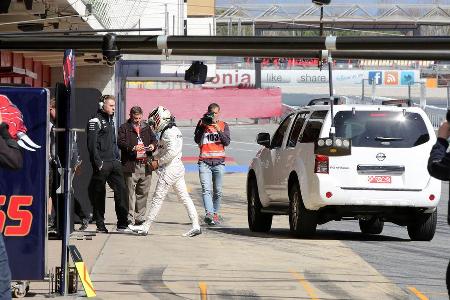 Lewis Hamilton - Mercedes - Formel 1-Test - Barcelona - 4. Mrz 2016
