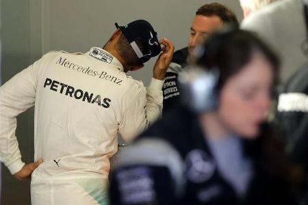 Lewis Hamilton - Mercedes - Formel 1-Test - Barcelona - 4. Mrz 2016