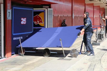 Red Bull - Formel 1-Test - Barcelona - 4. Mrz 2016